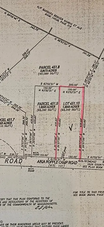 0 Popple Camp Rd, Petersham, MA 01366 - Image #1