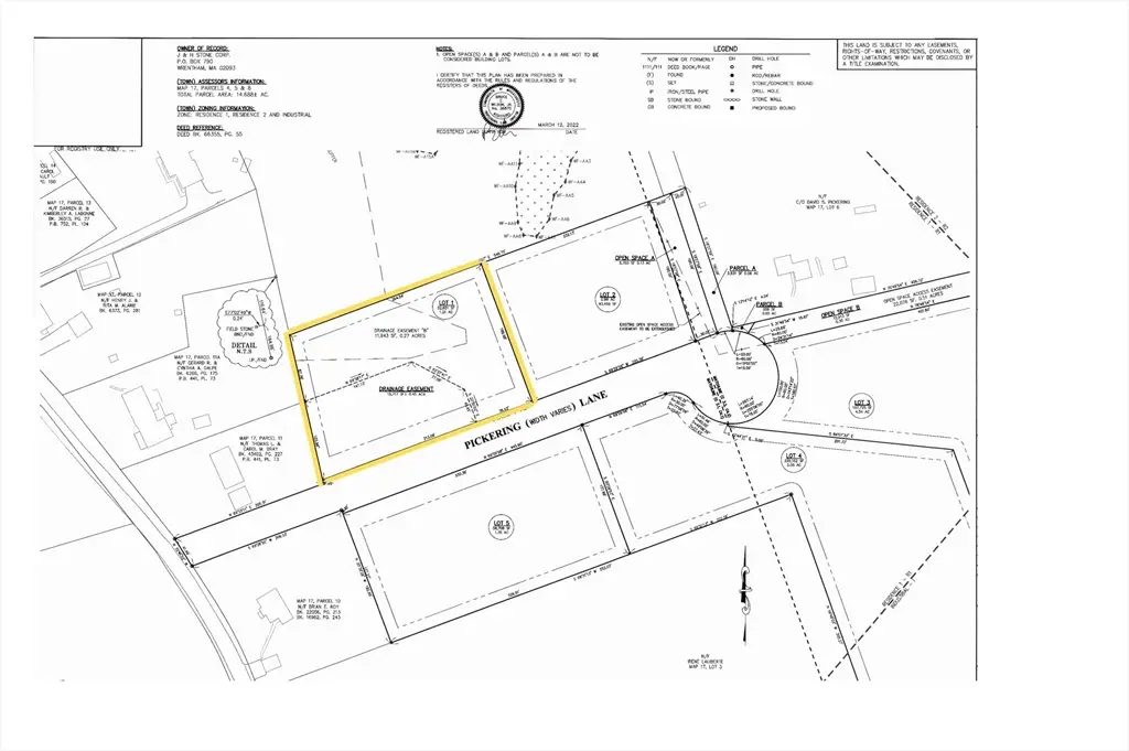 Lot 1 Pickering Road, Blackstone, MA 01504 - Image #1