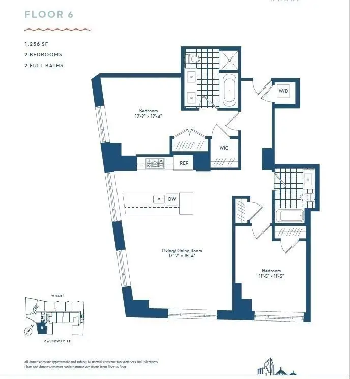 100 Lovejoy Wharf #6B, Boston, MA 02114 - Image #2