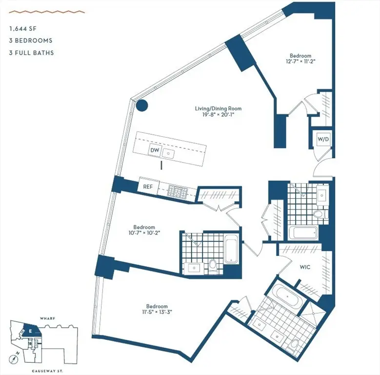 100 Lovejoy Wharf #PH3E, Boston, MA 02114 - Image #2