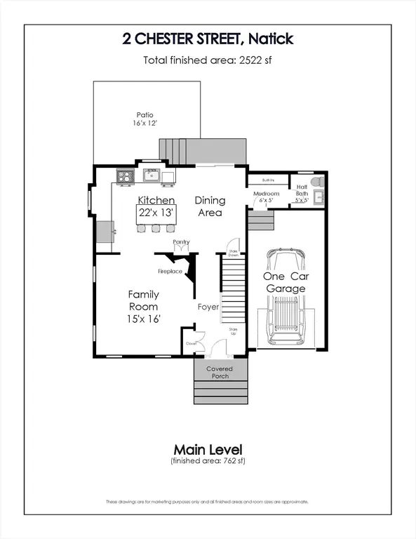 2 Chester St #2, Natick, MA 01760 - #3