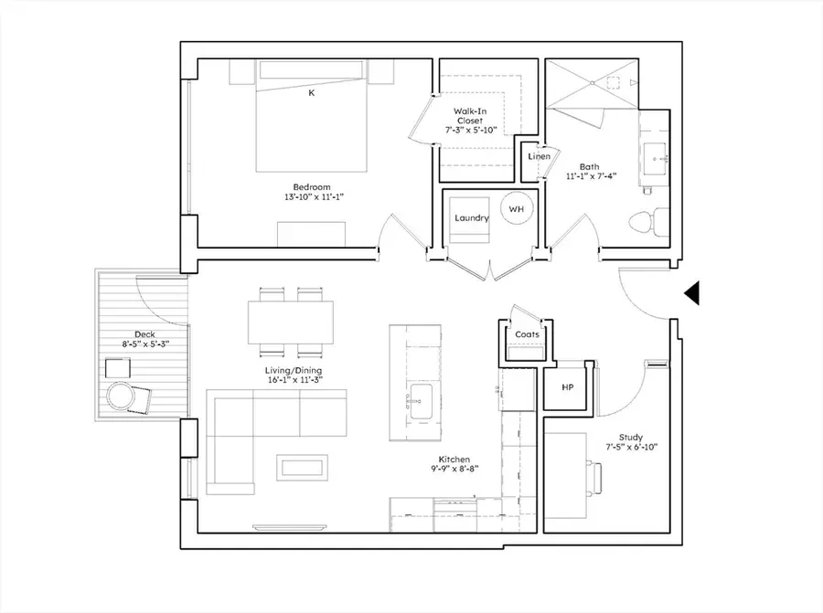1 Nevins Hill Way #507, Boston, MA 02135 - #3