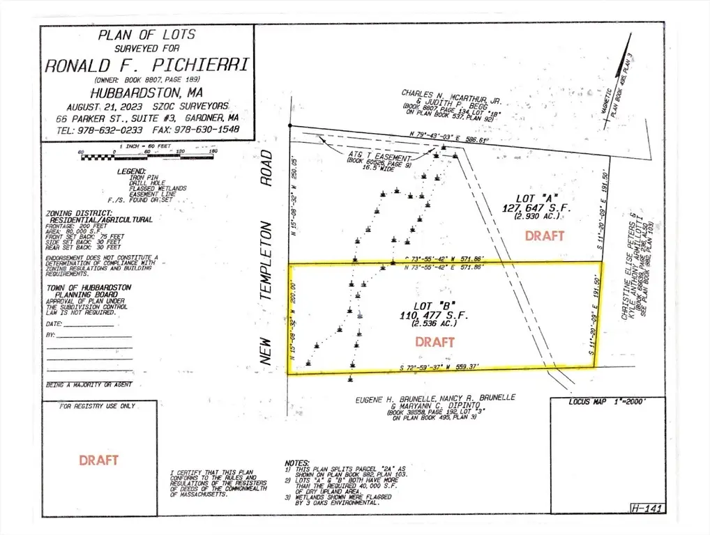 0 New Templeton Road, Hubbardston, MA 01452 - #1