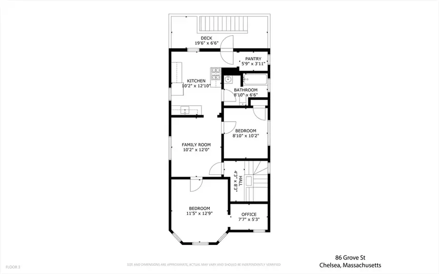 86 Grove St, Chelsea, MA 02150 - #3