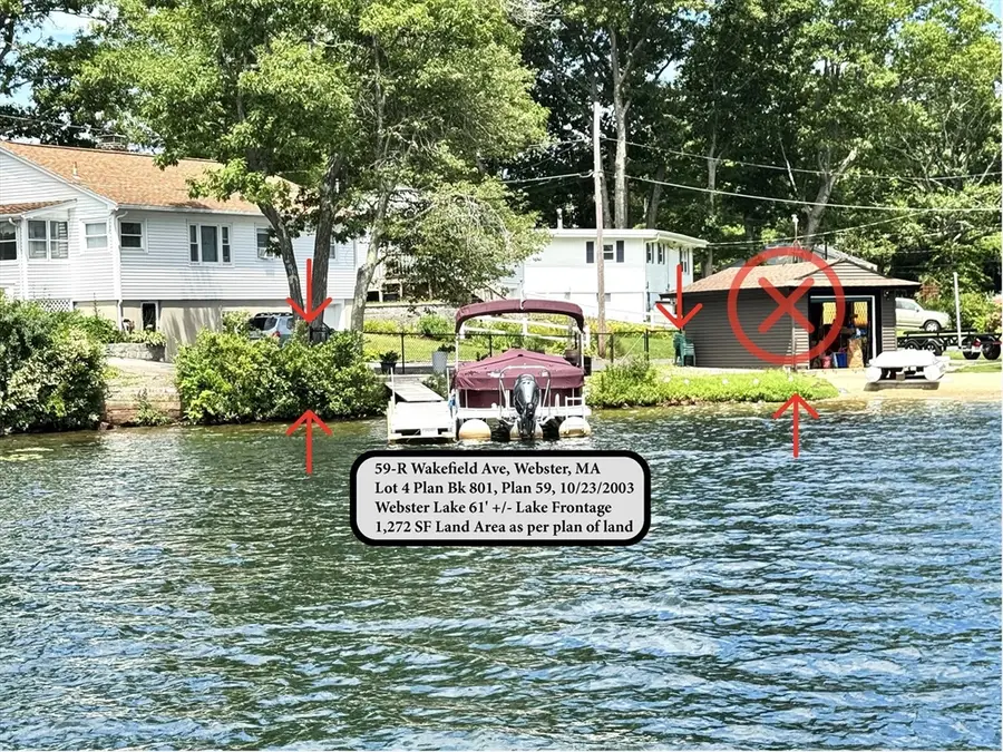 60 Wakefield Ave Webster Lake, Webster, MA 01570 - #2