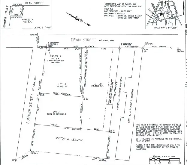 Lot 2B Dean St, Mansfield, MA 02048 - #1