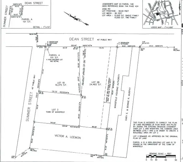 Lot 3 Summer St, Mansfield, MA 02048