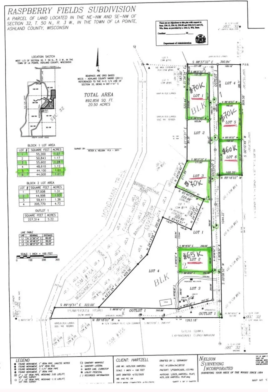 Lot 5 Raspberry Trl, La Pointe, WI 54850 - Image #3