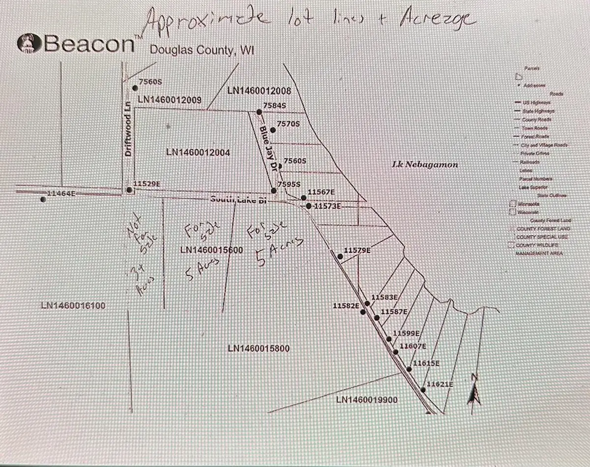 11580 E South Lake Blvd, Lake Nebagamon, WI 54849 - #1