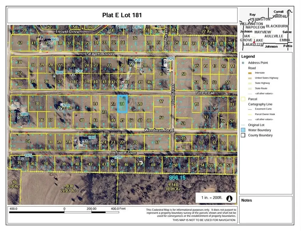 Plat E Lot 181 Pine Road, Lake Lafayette, MO 64076 - #1