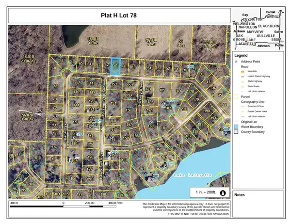 Plat H Lot 78 Pitton Drive, Lake Lafayette, MO 64076