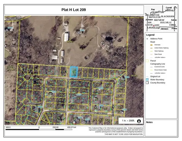 Plat H Lot 209 Willow Drive, Lake Lafayette, MO 64076