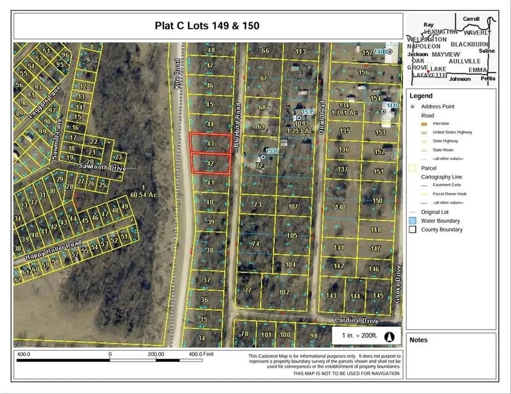 Plat C Lots 149&150 Bluebird Road, Odessa, MO 64076 - #1