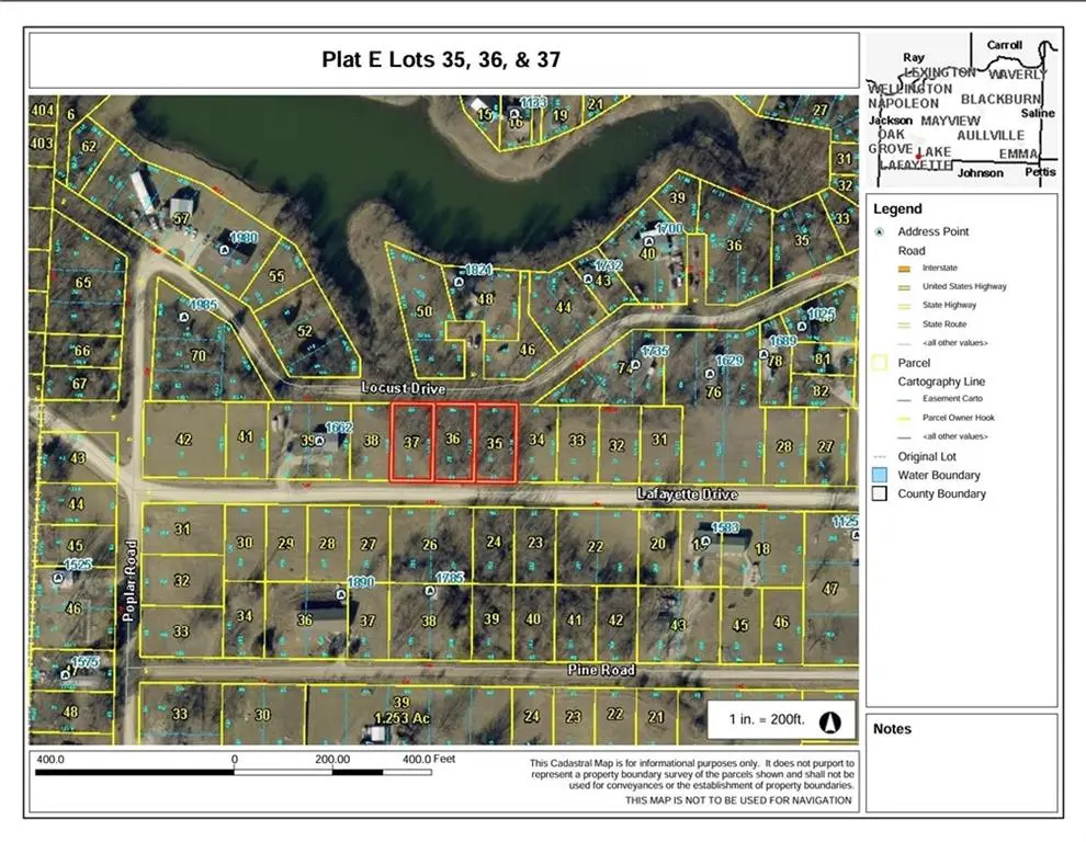 Plat E Lot 35,36&37 Lafayette Drive, Odessa, MO 64076 - #1