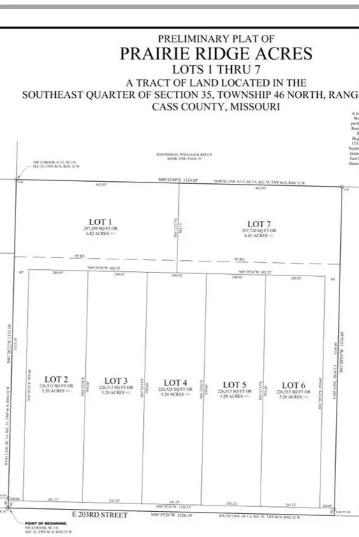 Lot 5 203rd Street, Peculiar, MO 64078 - #1