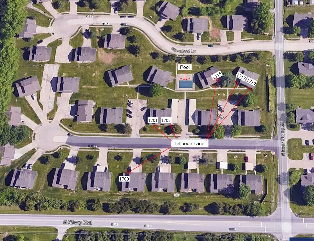 4 UNITS Telluride Ln #1717,1719,1701,1703, Columbia, MO 65201 - Image #1