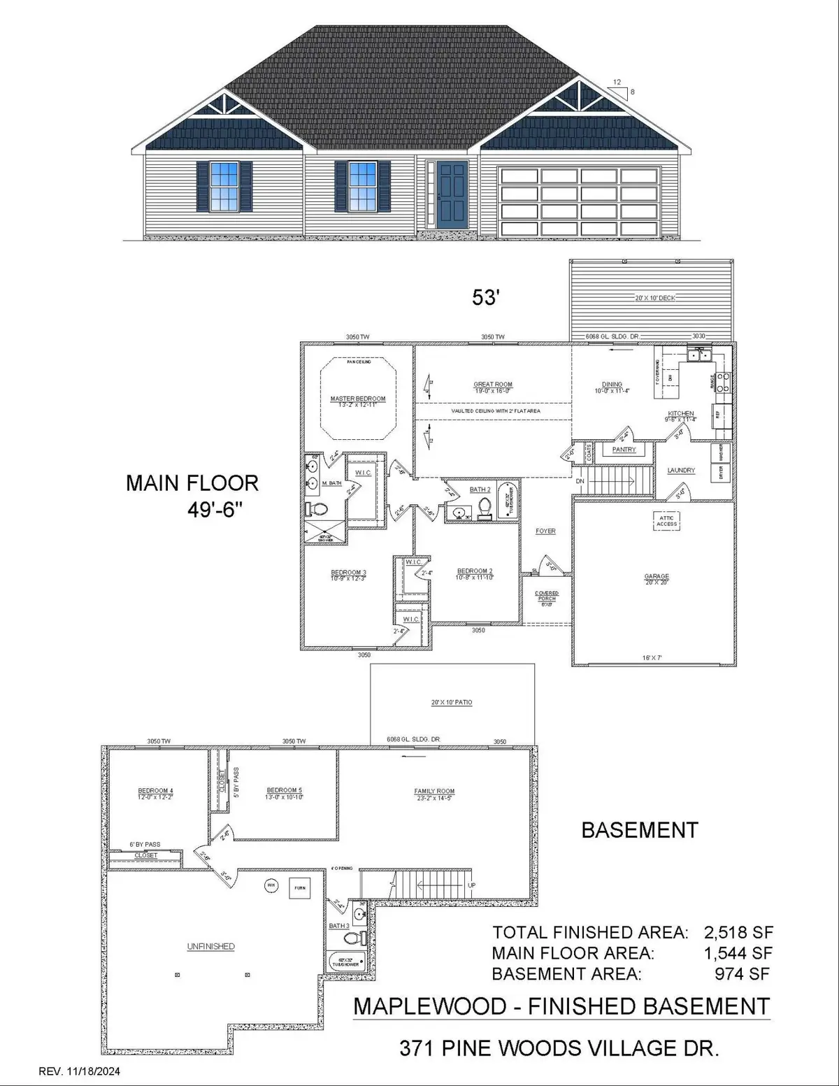 371 Pine Woods Village Drive #Lot 5, Hollister, MO 65672 - Image #1