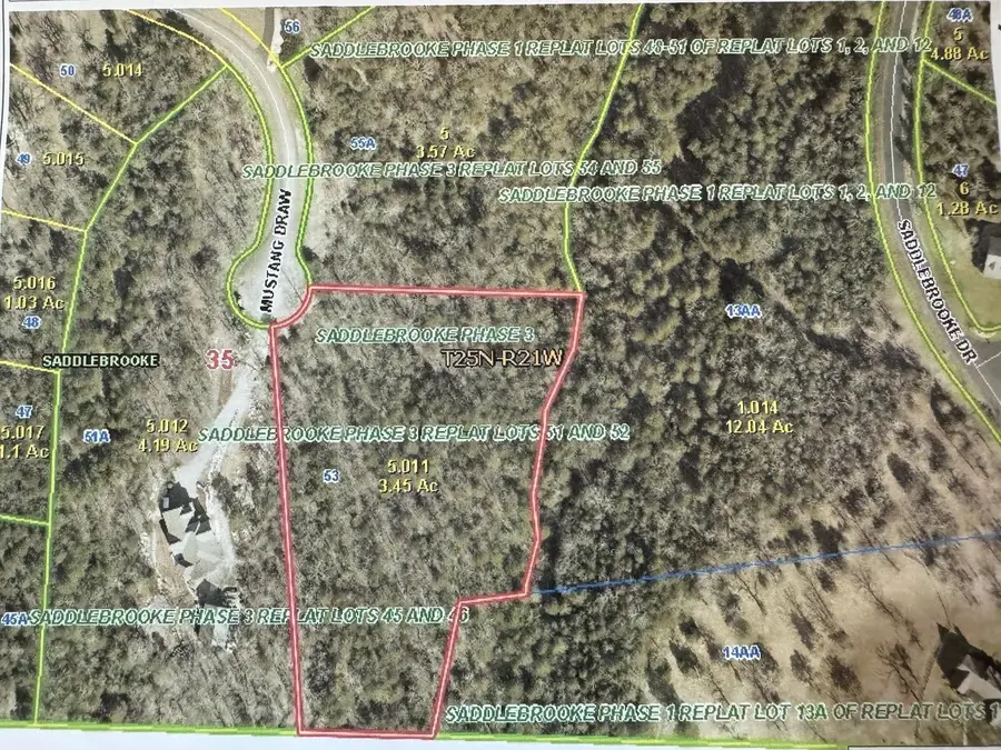 53 Mustang Draw (lot 53) #- 3.45+/- Acres!, Saddlebrooke, MO 65630 - Image #2