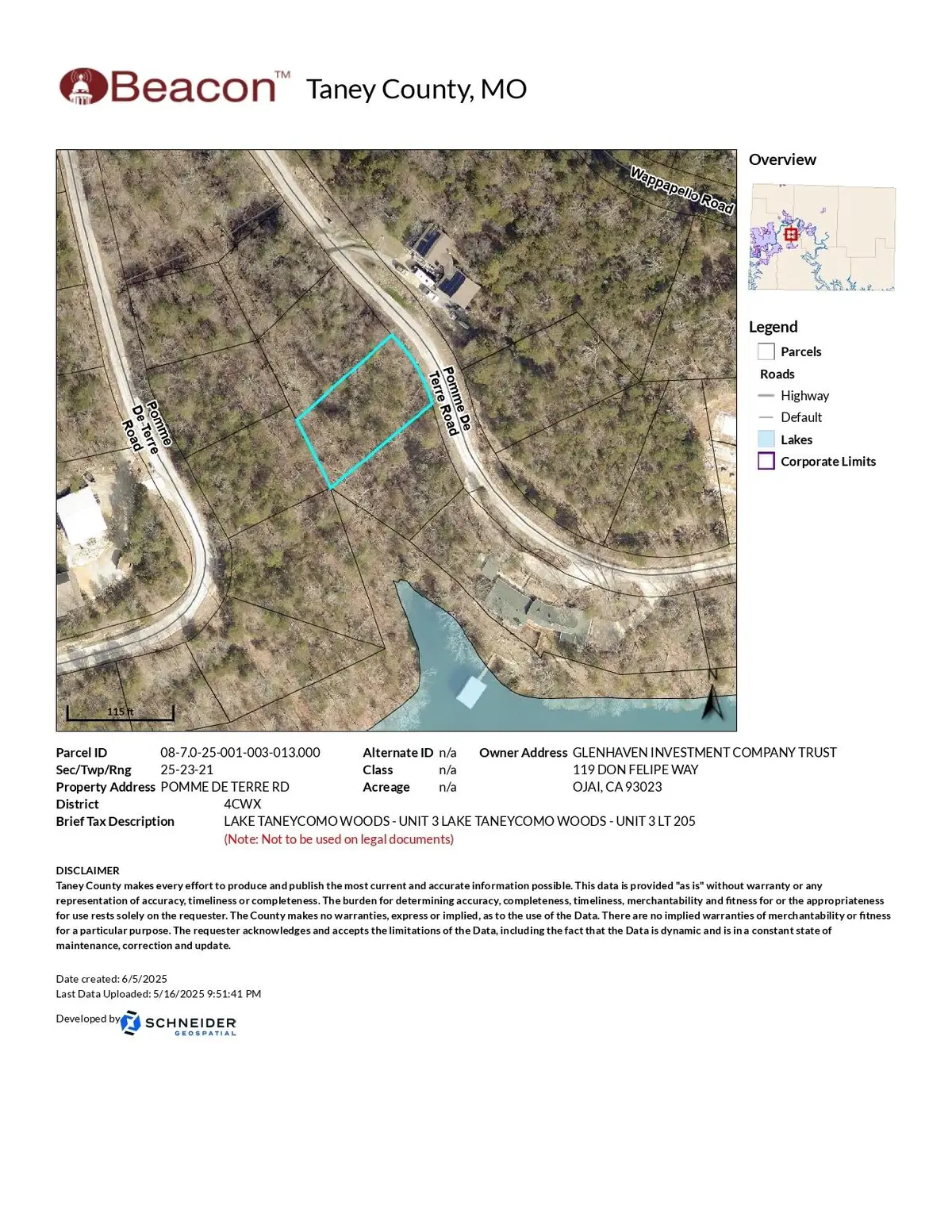 Lot 205 Lake Taneycomo Woods, Branson, MO 65616 - Image #1