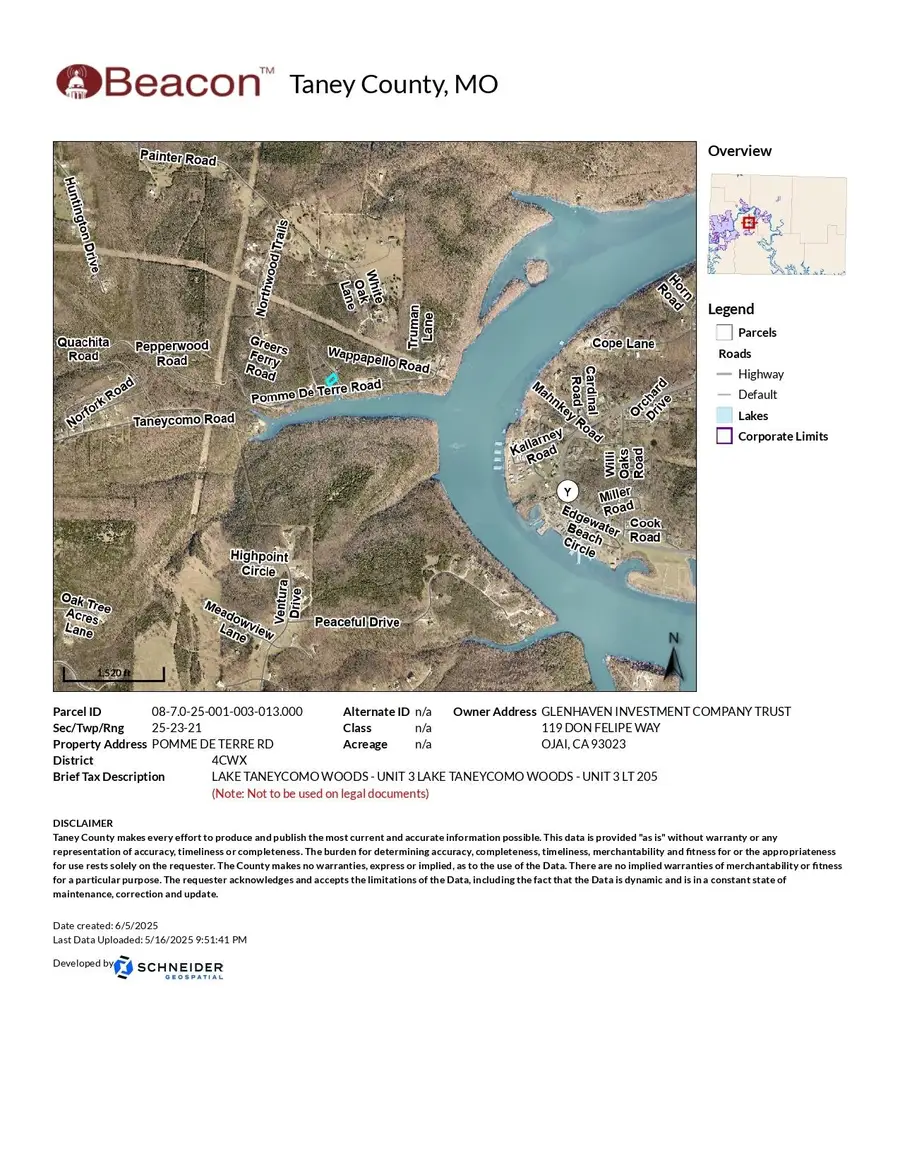 Lot 205 Lake Taneycomo Woods, Branson, MO 65616 - Image #2
