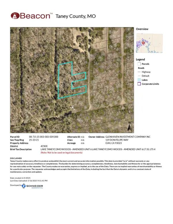 Tbd Lake Taneycomo Woods, Branson, MO 65616