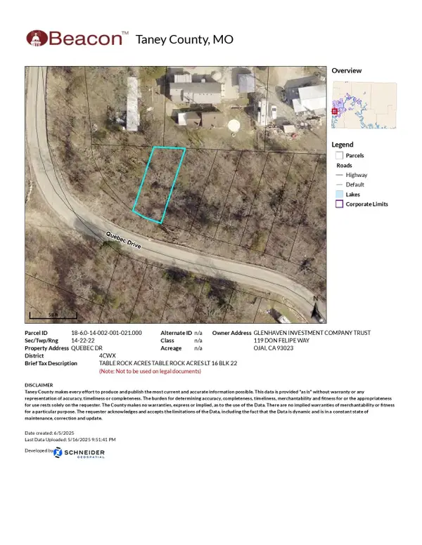 Lot 16 Table Rock Acres, Branson, MO 65616