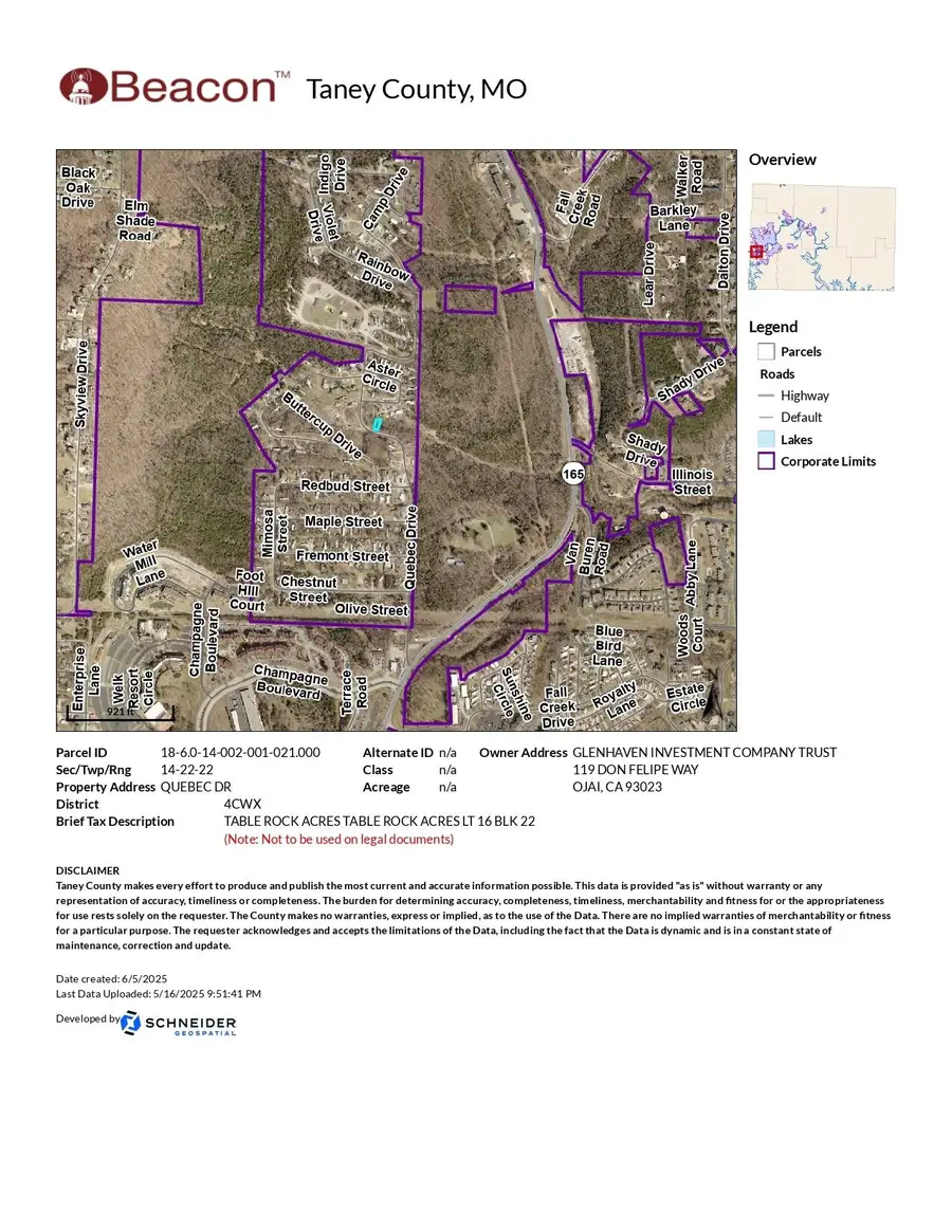 Lot 16 Table Rock Acres, Branson, MO 65616 - #2