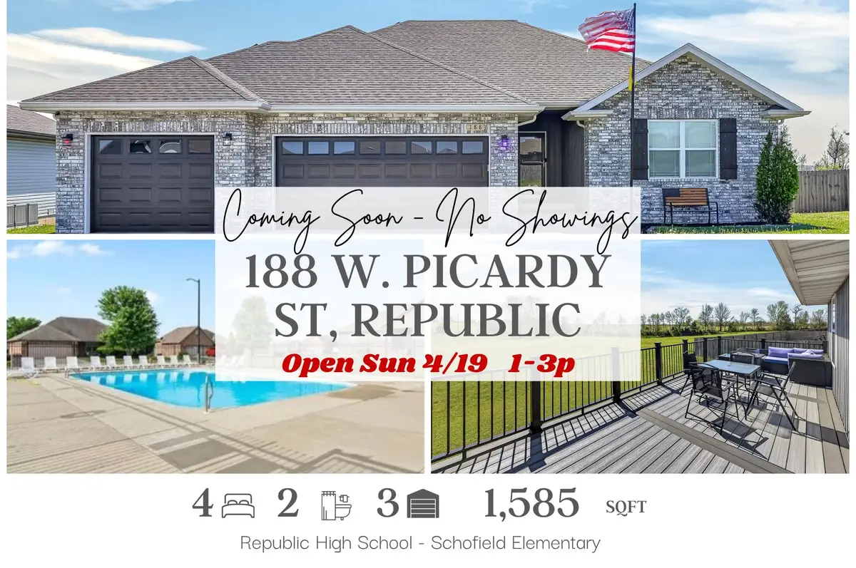 188 W Picardy Street, Republic, MO 65738 - #1