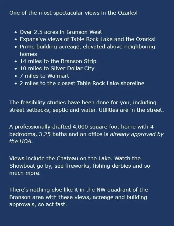 000 Eagle Ridge Lane, Branson West, MO 65737 - #2