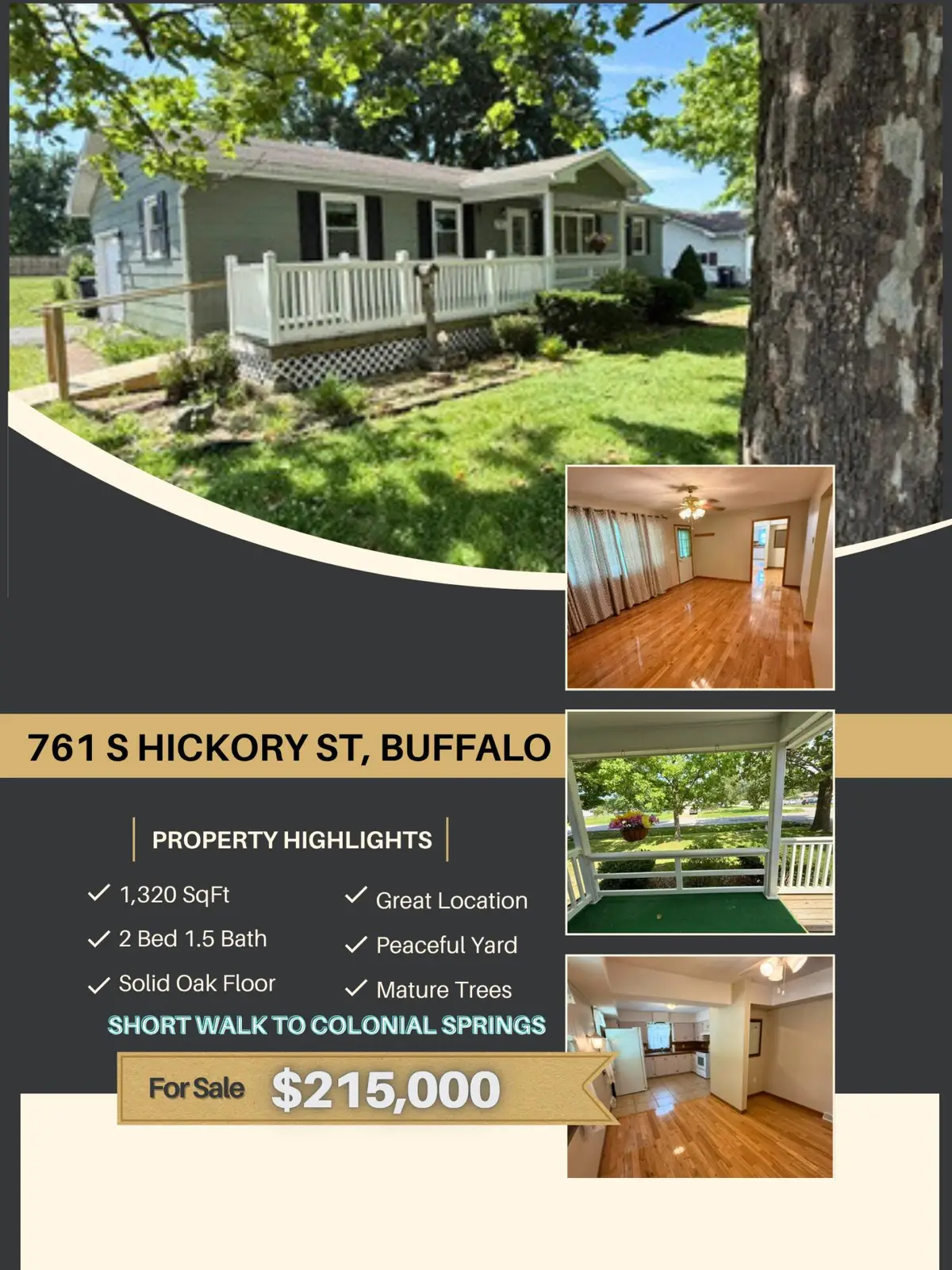 761 S Hickory Street, Buffalo, MO 65622 - #1