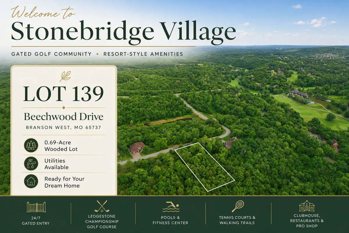 Lot 139 Beechwood Drive, Branson West, MO 65737 - #1