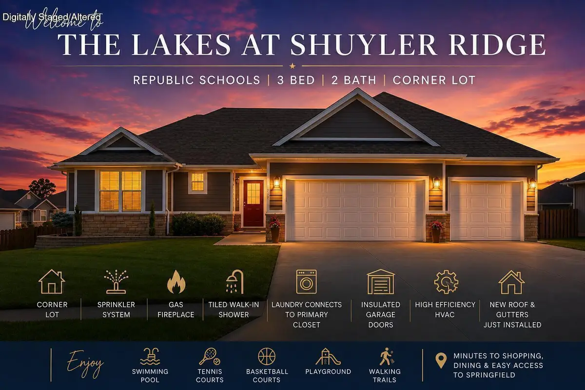 1665 E Pea Ridge Drive, Republic, MO 65738 - #1
