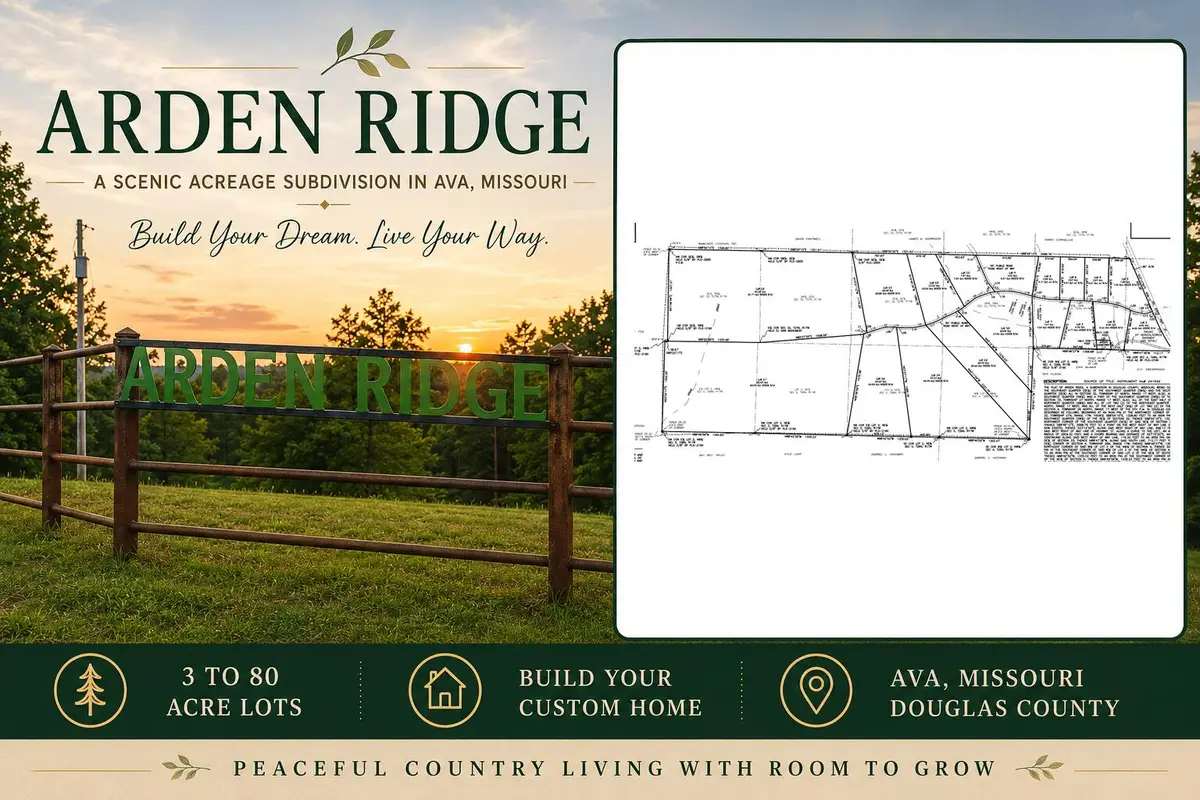 Tract 1b Arden Ridge Phase 2, Ava, MO 65608 - #1