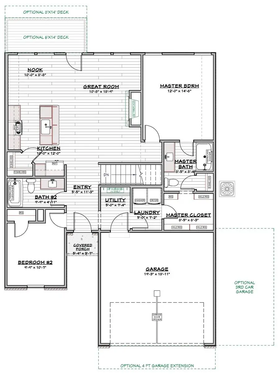 747 W Brook Hollow Road, Nixa, MO 65714 - #2