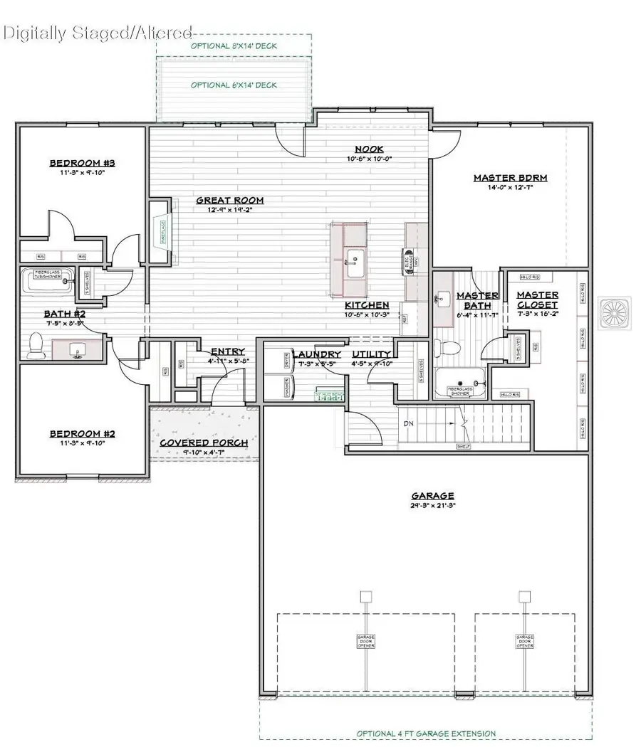 513 Bailiwick Drive, Rogersville, MO 65742 - #2