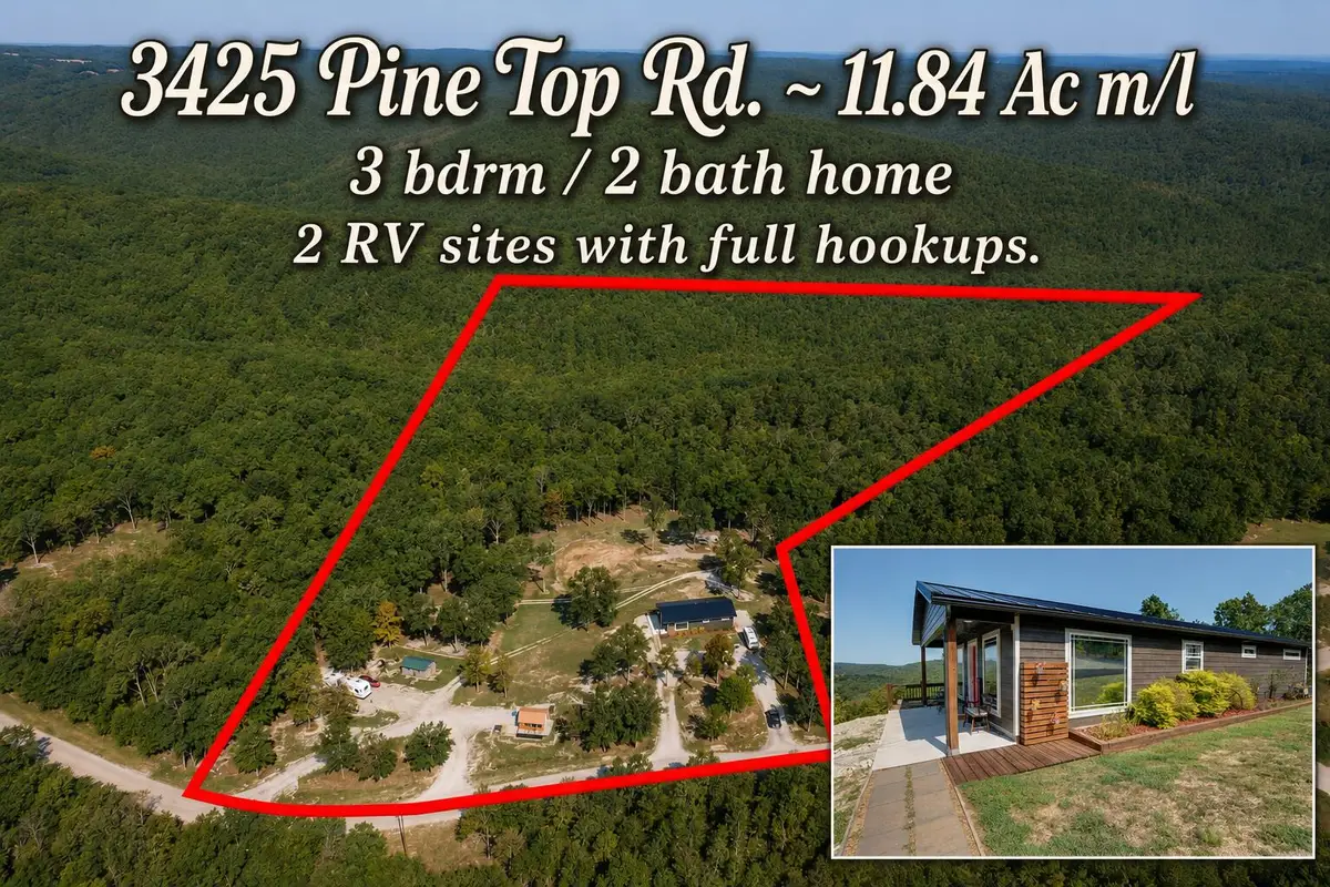 3425 Pine Top Road, Kirbyville, MO 65679 - #1