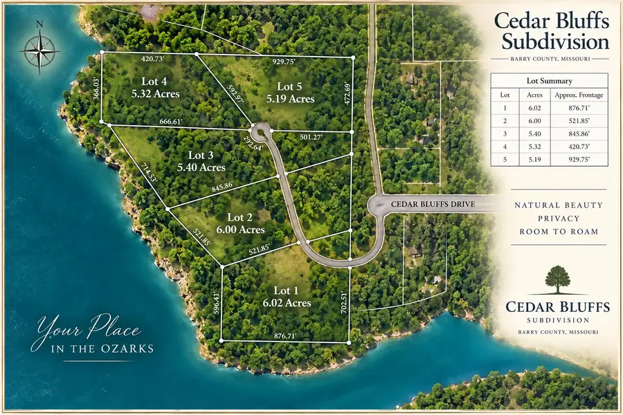 Lot 1 Cedar Bluff Lane, Shell Knob, MO 65747 - #2