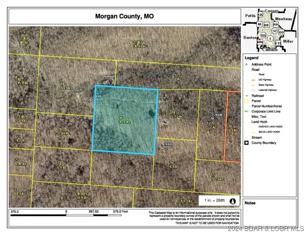 10.4 ac State Hwy T Road, Stover, MO 65078