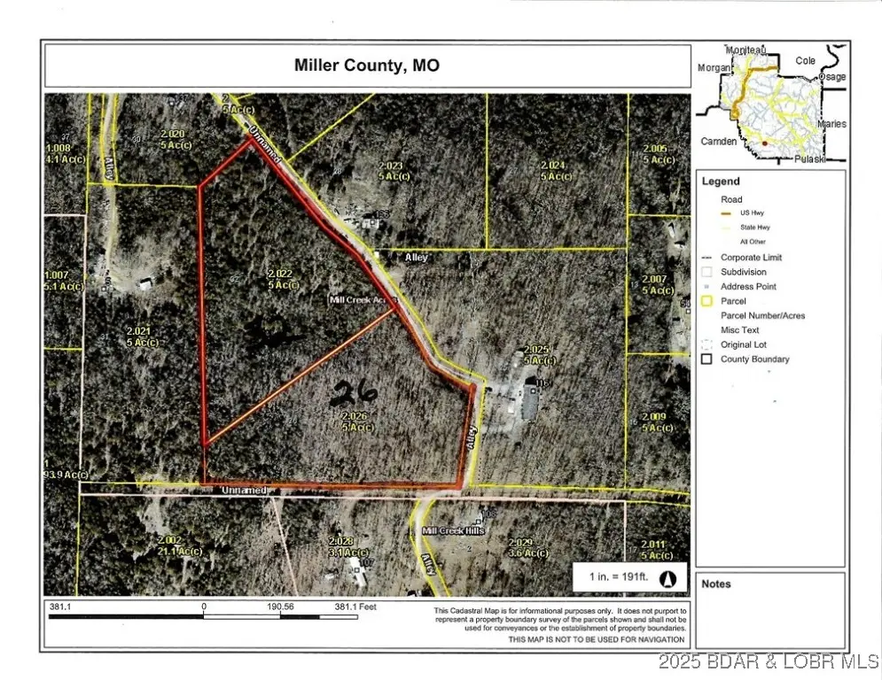 Tracts 26 And Tract 32, Hidden Bluff Circle, Brumley, MO 65017 - Image #1