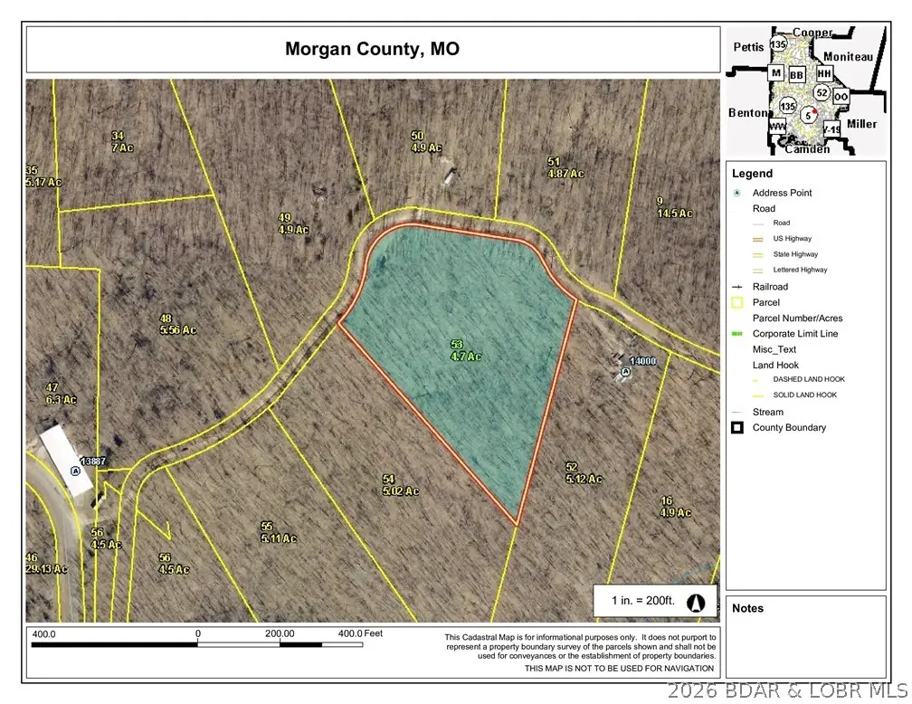 4.70 ac Critter Pass, Versailles, MO 65084 - #1