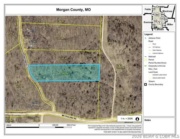 3.65 ac Scenic Parcels Drive, Versailles, MO 65084