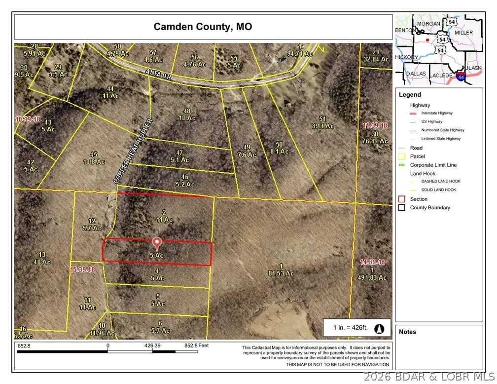 5.00 Copper Head Holler, Roach, MO 65787 - #1