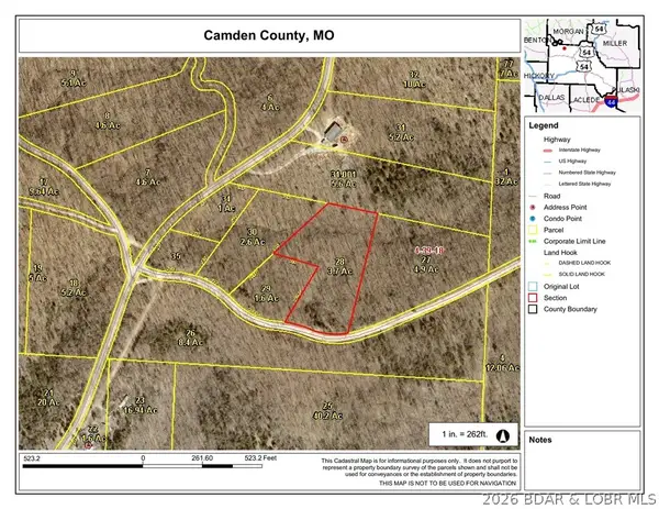 3.7 ac Bellevue Road, Climax Springs, MO 65324f
