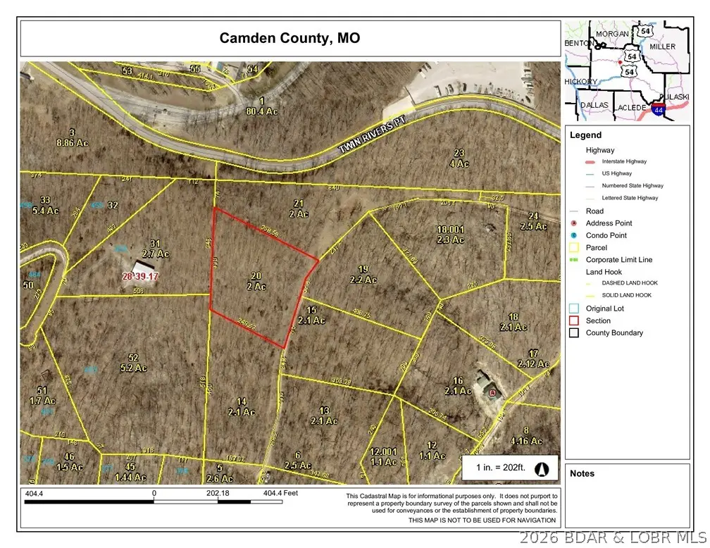 2.0 ac Rabbit Road, Camdenton, MO 65020 - #1