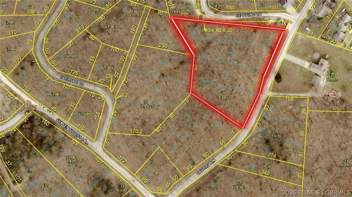 Lots 87, 88, 89 & 90 Sunset Shores, Climax Springs, MO 65324 - #1