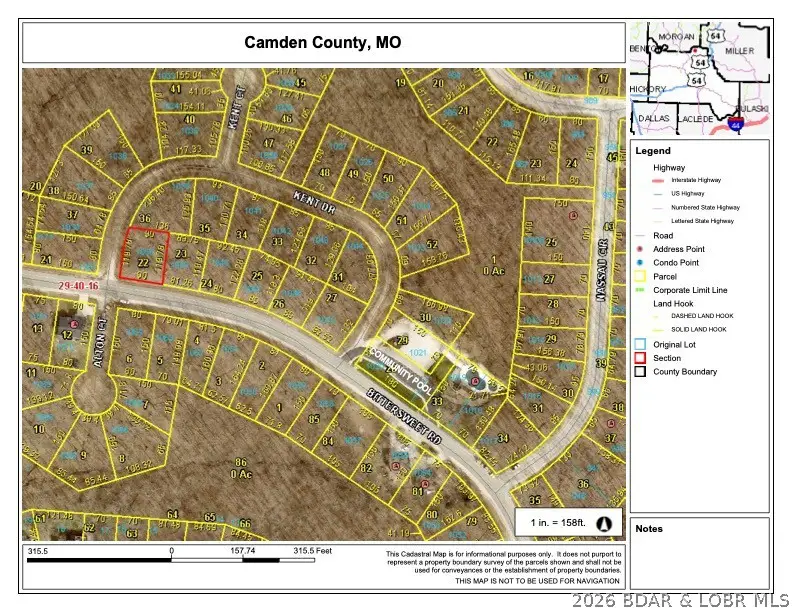 Lot 1050 Bittersweet Road, Lake Ozark, MO 65049 - #3
