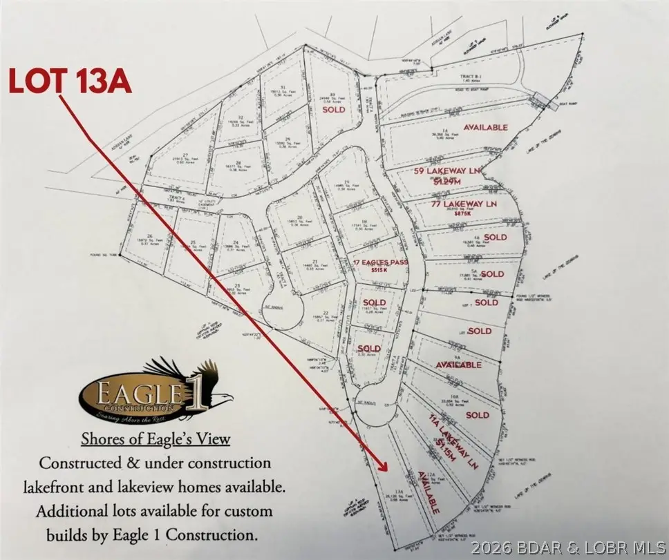 Lot 13A Lakeway Lane, Climax Springs, MO 65324 - #1