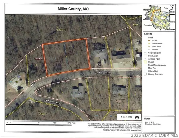 Lots 12 & 13 Oak Ridge Road, Lake Ozark, MO 65049