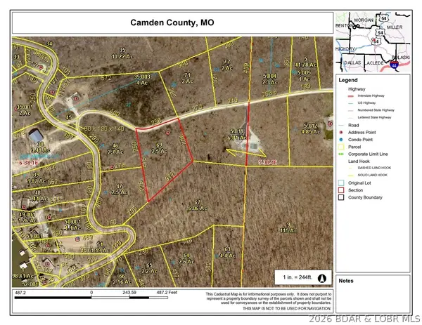 2.5 acres Cape Wood Drive, Linn Creek, MO 65052