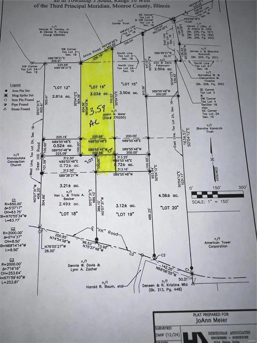 0 Lot 14 Ahne Rd, Waterloo, IL 62298 - Image #1